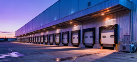 Cold storage and food industry building