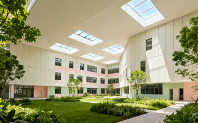Education building with Kingspan insulated panels